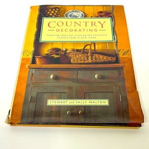 Book | Hardcover Country Decorating Inspiring ideas for Creating Authentic Looks